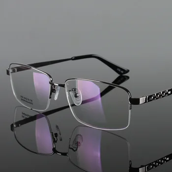 Cubojue Rövidlátás Szemüveges Férfi Félig Keret Nélküli Szemüveg Keretek Férfiak -50 -1.25 -1.75 -2.0 -3.75 Kész Optikai Szemüvegek Sokkal Látás