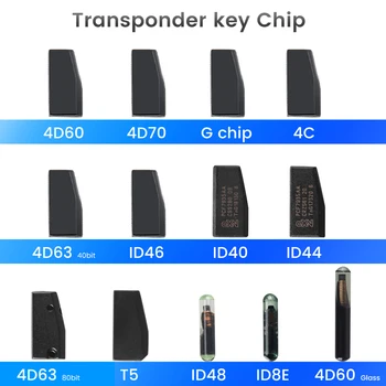Dandkey Transzponder Kulcs 4D40 4D44 4D46 4D63 40Bits/80bits 4D48 4D60 Üveg 4D70 4D8E T5 4D4C G Chip Automatikus Távoli Autó Üres Chip