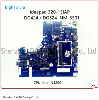 DG424 DG524 NM-B301 A Lenovo ideapad 320-15IAP Laptop Alaplap Intel N4200 CPU 100% - os Teszt Működik 5B20P20639 5B20P20647