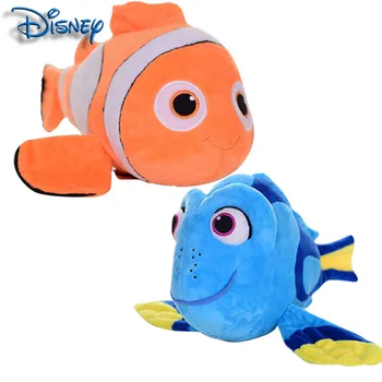 Disney Finding Nemo Nemo Clownfish Dolly Plüss Játék Baba Tengeri Élet Párna Lány Születésnapi Ajándék Anime Rajzfilm Kreatív Medál Dol