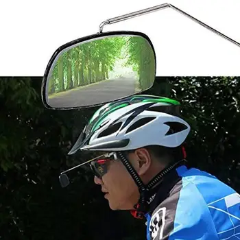 Divat Mtb Kerékpár Szemüveg Visszapillantó Tükör Mini 360 fokban Állítható Öregedés ellenálló Kerékpár Visszapillantó A Kerékpáros Szemüveg V5x3