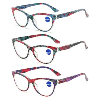 Divat Vision Care Ultrakönnyű +10~+40 Olvasó Szemüveg Kék Fény Blokkoló Presbyopic Szemüveg Messzire Látást Szemüveg