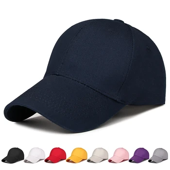 Divat állítható kalap egyszínű high-end baseball sapka unisex napellenző golf sapka, Tavaszi, Őszi Baseball Sapka
