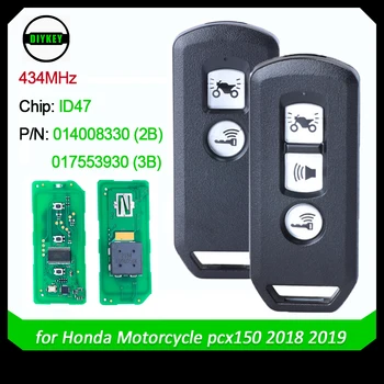 DIYKEY Távoli Kocsi Kulcsot, 434Mhz ID47 A Honda X ADV SH 300 150 125 Forza PCX150 2018 - 2020 Motorkerékpár Robogó 2/3BT Intelligens Kulcsnélküli