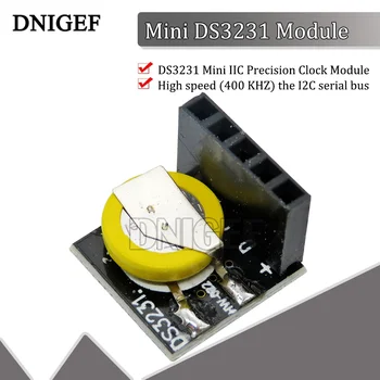 DS3231 Mini IIC Modul Pontosságú Óra Modul DS3231SN Memória Modul DS3231 Mini Modul Valós Időben 3.3 V/5V A Málna