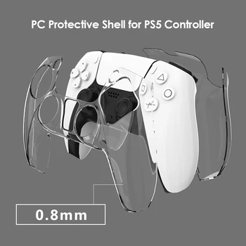 Elektronikus Gép Tartozékok Tiszta PC-Fedezze Ultra Vékony Védő Esetében PS5 Vezérlő PS5 DualSense