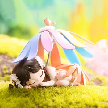 Erdő Alszik Manó Sorozat Vak Doboz Teljes Készlet Anime Ábra Hiszem, Táska, Aranyos Rajzfilm Baba, Gyerek Játékok Asztali Modell Meglepetés Ajándékok