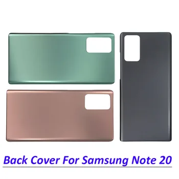 Eredeti Hátsó Üveg Hátsó Tok Akkumulátor Ajtó Ház Samsung Galaxy Note 20 Ahesive Matrica