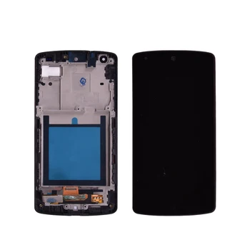 Eredeti lcd LG Google Nexus 5 D820 D821 LCD Kijelző érintőképernyő, valamint Képkeret Digitalizáló Közgyűlés ingyenes szállítás