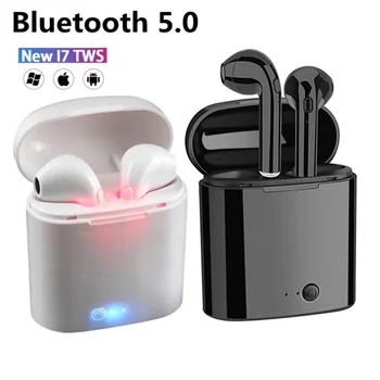 Forró Eladó I7s TWS Bluetooth Fülhallgató Minden Okos Telefon Sport fejhallgató Sztereó Fülhallgató Vezeték nélküli Bluetooth Fülhallgató Pk i12 tws
