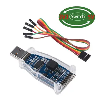 FTDI Chip USB-3,3 v 5v TTL UART Elszigetelt Soros Átalakító Adapter Támogatás Win7/8/10