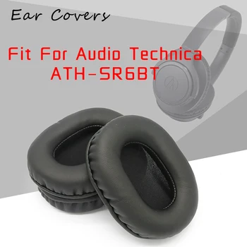 Fülvédő Audio Technica ATH SR6BT ATH-SR6BT Fejhallgató Fülpárna Csere Fülhallgató Fülbe Pad PU Bőr-Szivacs Hab