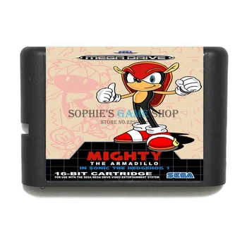 Hatalmas (A Sonic 1) Játék Patron Legújabb, 16-bites Játék Kártya Sega Mega Drive / Genesis Rendszer