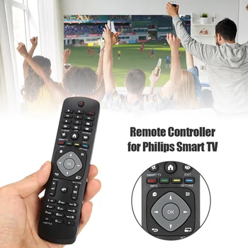Helyettesítő Távirányító TV Hálószoba, Háztartási Kiegészítők PHILIPS YKF347-003 Televízió Smart Controller Dekoráció