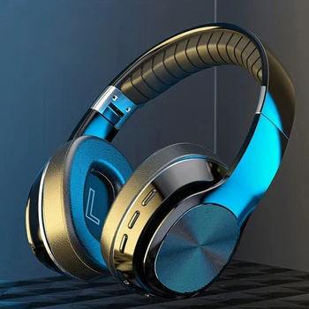 Hi-fi Vezeték nélküli Fejhallgató Bluetooth 5.0 Zenét Fülhallgató Fülbe Összecsukható Bass Fülhallgató Mikrofon, FM Samsung iPhone Xiami PC TV