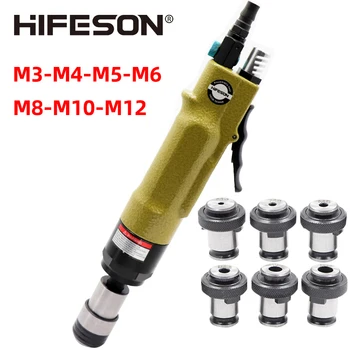 HIFESON ISO Magas Minőségű Szegecs Dió Pneumatikus Menetfúró Gép Fúró-Menetfúró Szerszám M4 M5 M8 M8 M10