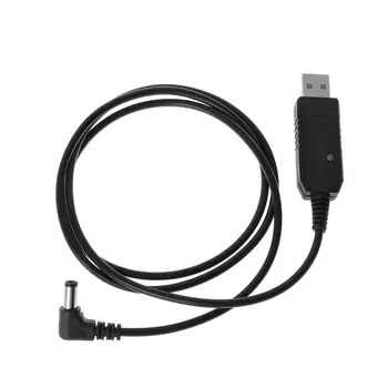 Hordozható USB Töltő Kábel Baofeng UV-5R BF-F8HP Plusz Walkie-Talkie Rádió 77UB