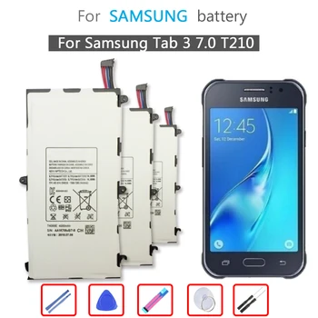 Ingyenes Eszközök Akkumulátor SAMSUNG T4000E 4000mAh A Samsung Galaxy Tab 3 Tab3 7.0 T210 T211 T2105 T217a SM-T210 Tabletta Akkumulátor