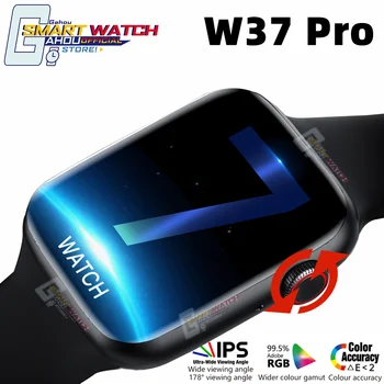 Intelligens Karóra 2022 IWO 14 Pro Max Serie 7 W37 Pro férfiak nők smartwatch reloj Fitness Tracker Vezeték nélküli Töltés BT Hívás Órák