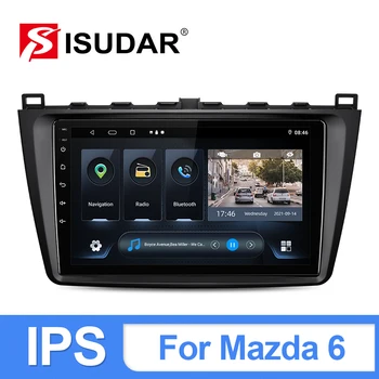 ISUDAR T54 autoradio A Mazda 6 2 3 GH 2007 2008 2009-2014-es Android Auto Rádió Carplay Autó Hifi GPS Multimédia 4G IPS Nem 2din