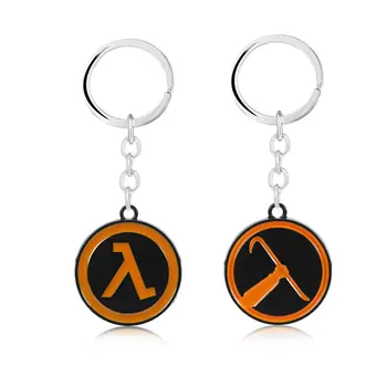Játék a Half-Life Alyx Kulcstartó HALF-LIFE Lambda Szimbólum, Fém, Medál, Kulcstartó, Autós Kiegészítők Ajándék Chaveiro Ékszerek, a Férfiak a Nőket