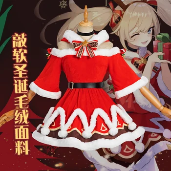 Játék Genshin Hatása Cosplay Barbara Jelmez Karácsonyi Jelmez Halloween Farsang Fél Események Anime Felnőtt MERT Karácsonyi Ajándék