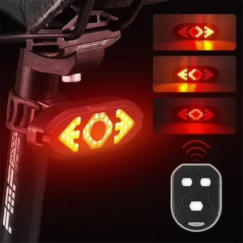Kerékpár Biztonsági Lámpa Nagy Fényerejű Lámpa USB Töltés Kerékpár Lámpa Éjszakai Lovaglás Társ Ciklus Tartozékok