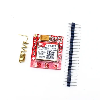 Legkisebb SIM800L GPRS a GSM Modul MicroSIM Kártya Core BOard Quad-band TTL Soros Port
