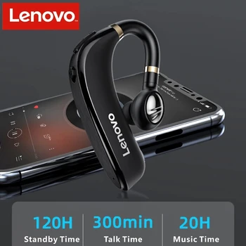 Lenovo HX106 Bluetooth 5.0 Fülhallgató HD Hívás Vezeték nélküli IPX5 Vízálló Fülhallgató Mikrofon Vezetői Értekezlet zajcsökkentés HIFI Sztereó