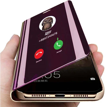 luxus Okos Flip Tükör Telefon Esetében A Xiaomi Redmi 5 4X S2 6 9A 9B K20 Pro 8 9 7 MENJ 5A 7A 5. Megjegyzés Pro 5A 3 4 X 9T 8 T Borító