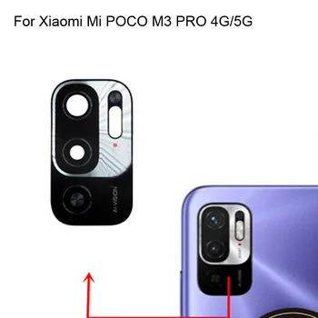 Magas minőségű, A Xiaomi mi Poco M3 Pro 5G Vissza a Hátsó Kamera Üveg Lencse teszt jó Xiao mi Poco M 3 Pro 5G cserealkatrészek