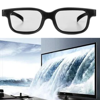 Magas Minőségű Polarizált Passzív 3D-s Szemüveg Fekete H3 TV Igazi D a 3D-s Mozik