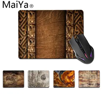 Maiya kiváló Minőségű, gyönyörű fa textúrák egér pad játékos játszani szőnyeg Felső Értékesítés Nagykereskedelmi Gaming egér Pad