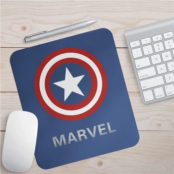 Marvel Avengers Vasember, Amerika Kapitány Pókember Anti-Slip Tartós Gumi Számítógépes Egér Pad Játék Tabletta Gamer Egerek Mat