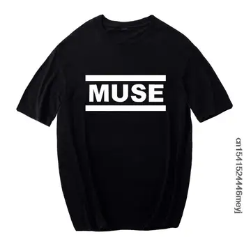 Muse-Hip Hip Hipszter 100% Pamut Póló Férfi Nyári Felsők 2021 Laza, Vicces, Vintage Esztétikai Póló Férfi Póló Harajuku