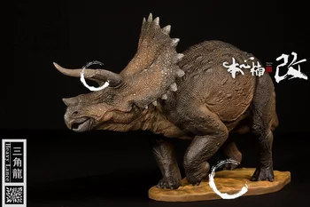 Nanmu Triceratops A Bázis Nehéz Lance Dinoszauruszok Őskori Állat, Modell, Játék Eredeti Színét, Anélkül, Hogy A Kiskereskedelmi Doboz