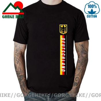 Németország Deutschland póló férfi Karját, Kabátok, Mezek 2021 t-shirt nemzet csapat póló pamut sport ülés rajongók fitness tshirt
