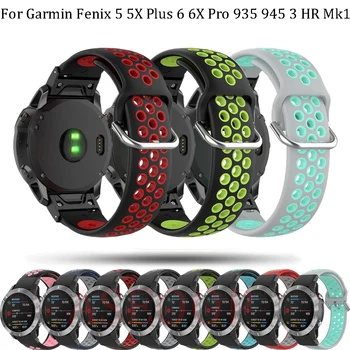 Okos, gyors kiadás szíj, a Garmin Fenix 6 6X 5X Pro 5 Plusz 3HR Szilikon Szíj Forerunner 945 935/Ösztön Watchband 22mm 26mm