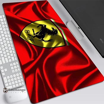 Piros Ferrari Jól ismert Mousepad Anime 900×400 Billentyűzet Mat Laptop Gamer Számítógép Tartozékok Táblázat Mat Sebesség Nagy Mousepad
