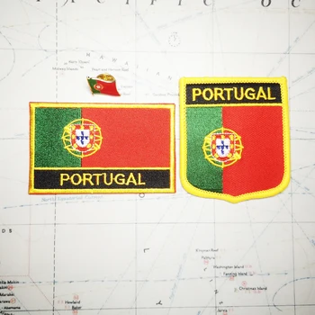 PORTUGÁLIA Portuguesa Nemzeti Zászló, Jelvény Karszalagot Hímzés, a Foltok Pedig Kitűző Egy Meghatározott Ruhát Tartozékok Hátizsák