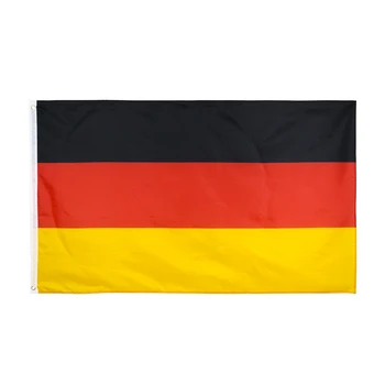 PÓDIUM 90x150cm Fekete, Piros, Sárga, De Deu német Deutschland Németország Lobogója