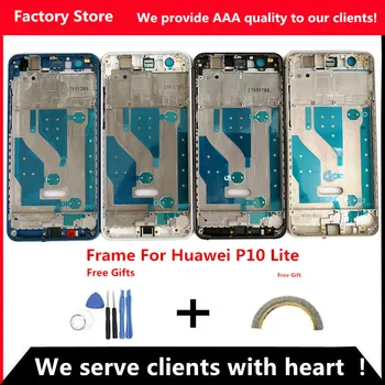 Q&Y QYJOY AAA Minőségű Középső Keret Huawei P10 Lite Középső Keret Ház Fedelét VOLT-LX2J VOLT-LX2 VOLT-LX1A VOLT-L03T