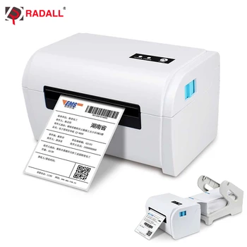 Radall Bluetooth Termikus Szállítási Címke Nyomtató 4x6 Vonalkód Nyomtató USB-Label Maker for MAC Windows