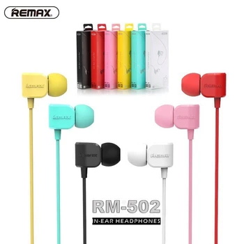 Remax RM-502 A Fül Vezetékes Fejhallgató Magas Minőségű 3,5 mm-es Divat Színes Fülhallgatók Muisc HIFI Sztereó Headests Fülhallgató, Mikrofon