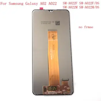 Samsung Galaxy A02 A022 LCD touch üveg digitalizáló Teljes javítás telefon kijelző keret A022F A022F/DS