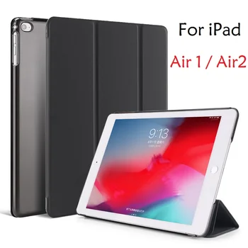 Slim Tok coque közelében az iPad 2 Levegő 1 Esetben Kemény PVC A1474 A1475 A1566 Állni védőburkolat az iPad 2 Levegő 1 9.7 Cover