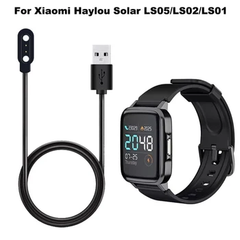 Smartwatch Dokkoló Töltő Adapter Mágneses Töltés USB-kábel kábel Kábel A Xiaomi Haylou Napenergia LS05/LS02/LS01 Okos Órát Töltő
