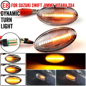Sorozatos Dinamikus Oldalsó Helyzetjelző LED lámpa Lámpa Suzuki Swift Jimny Splash, Grand Vitara APV Aréna SX4 Alto S-Cross XL7