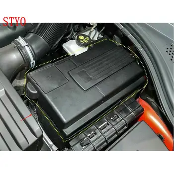 STYO Autó Motor Akkumulátor Fedelét, A TIGUAN Kodiaq Karoq Octavia Mk3 Kiváló Pozitív Negatív Akkumulátor Anód Elektróda Shell