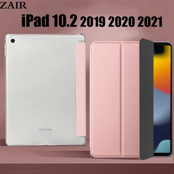Tablet tok iPad 10.2 7. 8. 9. Generációs fundas PU Ultra Slim ébredj Smart Cover tok iPad 7 8 9 2019 2020 2021 Érdekesség
